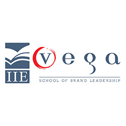 Vega school of brand leadership logo study web design
