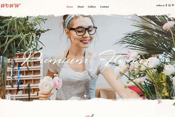 Online Store Business Florist