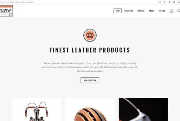Leather Online Store