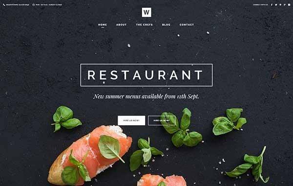 Small Business Restaurant website